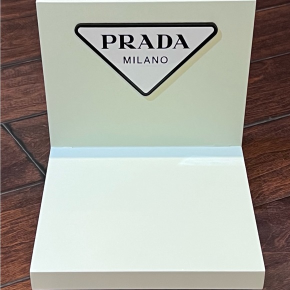 PRADA “L-Shaped” Counter Display Magnetic Logo-BRAND NEW-Retail Branded Display - Picture 14 of 16